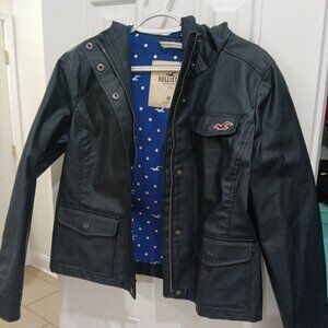 Hollister Hooded Rain Coat